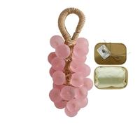 Savon de raisin sur une corde, barre de savon en forme de grappe de raisin, cadeau pour la décoration d'intérieur, et femme