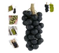 Savon de raisin sur une corde, barre de savon en grappe de raisin, savons naturels faits à la main sur une corde, fait à la main pour le visage et le corps, cadeau décoratif raisin (B)