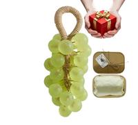 Savon de raisin sur une corde, nettoyant pour le visage fait à la main en forme de raisin,savon de bain,santé de voyage à domicile,hygiène domestique, douche de la peau, pour hommes et femmes, enfant