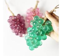 Savon de raisin sur une corde, savon en grappe de raisin fait à la main pour le visage, savons artisanaux naturels à froid, parfum durable, cadeau de Noël, d'anniversaire pour homme et femme, à