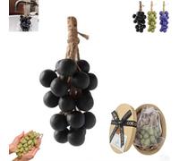 Savon de raisin sur une corde, savons faits à la main en forme de raisin, savons de bain pour le visage et le corps, savons en grappe de raisins, barres décoratives en S oaps faites à la main