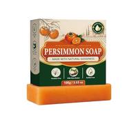 Savon Déodorant Au Kaki, 100g Made From Natural Oils - Cold Process Soap With No Harsh Chemicals Nettoient La Peau En Douceur