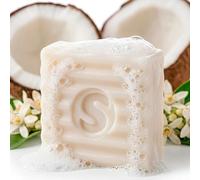 Savon Détachant 100% Huile de Coco pour Linge Délicat & Bébé - Idéal Culottes Menstruelles & Couches Lavables - Lessive Solide Hypoallergénique, Vegan & Zéro Déchet - Fait Main en Espagne (125g)