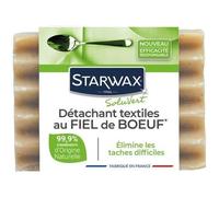 Starwax Savon détachant textiles au fiel de bœuf – Pain 100 g