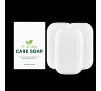 Savon doux pour la peau, naturel et non parfumé, végétalien et sans microplastique, nettoyage en profondeur pour le visage et le corps, pH neutre, sans parfum, convient pour les cheveux, le visage et