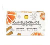 Savon du Midi Savon au beurre de karité orange cannelle 100g (1)