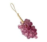 Savon en cristal de raisin mignon simulation de raisin de salle de bain savon souvenir de raisin décoration H7R4 brochette