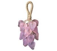 Savon en cristal en forme de fraise pour salle de bain - Décoration à suspendre - Souvenir mignon - Cadeau de fraise