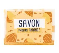 Savon en Tranche Glycérine Végétale 100 g - Senteur Amande - Tous Types de Peau - Hydratation et Nettoyage Doux - Savon Solide Corps Parfum Gourmand et Réconfortant - French Tendance