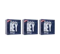 Savon ésotérique roi (3 unités de 300 grammes) indiqué pour la lessive, l'élimination des taches, les casseroles et les poêles, les soins des cheveux, les soins de la peau et des animaux domestiques.