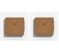 Savon Exfoliant au Café Bio Anti Cellulite Stimulant Circulatoire pour une Peau Douce et Lisse (Lot de 2)