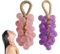 Savon Grappe De Raisin,Soap De Raisin,Nourisant Graperie Artisan Soapp,Mini Savon Le Naturel,Nettoyant Pour Le Visage Fait à La Main Soap,Soins Peau Douce,L'utilisation Du Quotidien (Lavande+Pêche)