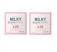 Savon hydratant blanchissant pour le corps au lait, soin nettoyant doux, traitement hydratant et rafraîchissant pour la peau, exfoliant 70 g (lot de 2)