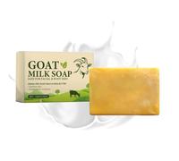 Savon Lait de Chevre,Savon Douceur Bio,hydratant et nettoyant,sans danger pour la peau du visage et du corps,lait de chèvre nourri à l'herbe et beurre de karité,savon visage femme