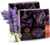 Savon Lavande-Savon De Douche Végétalien Pour Tous Les Types De Peau-Savon Naturel Comme Gel Douche Solide Et Shampooing Solide-Pain De Douche Naturel Comme Gel Douche Solide