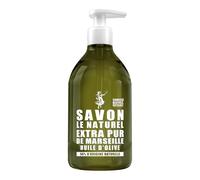 Savon Le Naturel - Savon Liquide Extra Pur de Marseille à l'Huile d'Olive - Origine Naturelle - Huiles Végétales et Glycérine - Tous Types de Peau - Sans Colorants - Antibactérien - 500 ml