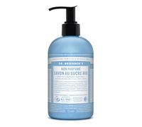 Dr Bronner's Savon Liquide Au Sucre Bio Non Parfumé Visage Corps Cheveux Toutes Peaux 355ml