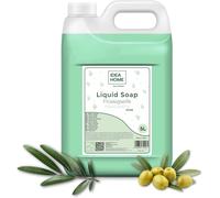 Savon Liquide Mains 5l-Recharge Savon Liquide,Bidon 5 Litres-Savon Doux Pour La Peau,Testé Dermatologiquement-Olive