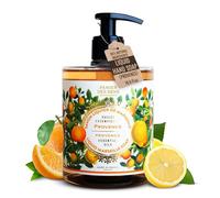 Panier des Sens - Savon de Marseille Liquide Provence (Citron + Cyprès) - Savon Liquide Mains Hydratant - avec Huile de Coco - 97% d'Ingrédients Naturels - Nettoyant Main Fabriqué en France - 500ml