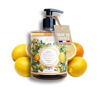 Savon Liquide Mains Agrumes de Provence 500ml Panier des Sens | Savon de Marseille liquide 97% naturel, nettoie en douceur et laisse un parfum frais d’agrumes provençaux