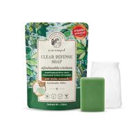 Savon Madame Louise - Aloa Vera + Centella Asiatica + Concombre + Neem | Clear Defense - Formule végétale aux extraits botaniques avec filet moussant pour une mousse généreuse et un nettoyage doux