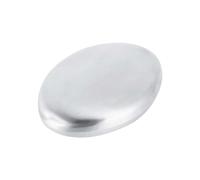 Savon Magique en Acier Inoxydable pour Élimination des Odeurs, Gadget de Cuisine et Salle de Bain, 6,3 x 4,5 x 2 cm