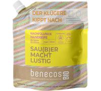 Savon Mains benecosBIO "Sois pas Pressé, Lave-toi les Mains" - Recharge 500 ml