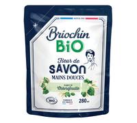 Savon mains liquide Briochin Bio chèvrefeuille, recharge 280 ml