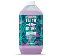 Savon Mains Naturel Lavande & Géranium Faith In Nature, Apaisante, Vegan & Cruelty Free, Sans Parabènes & SLES, Recharge de 5L