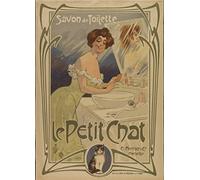 Savon Marseille Petit Chat Affiche Poster Reproduction - Format 50X70 cm Papier Luxe 300 GR - Vente du fichier numérique HD Possible Nous Consulter (Boutique : affichevintage.FR)