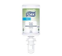 Savon mousse mains - 1L - gamme Limpide - lot de 6 TORK