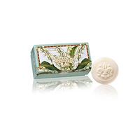 Savon Muguet, sculptée Hand-wrapped rond savons, barres de 6 x 50 gram par Saponificio Artigianale Fiorentino