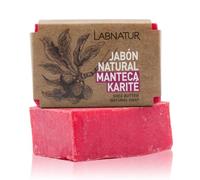 Savon naturel 100g MANTECA Karité Labnature 100% vegan naturel aux huiles essentielles thérapeutiques pour soigner les points noirs, répare et hydrate le visage et le corps.