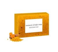 Savon naturel au curcuma, savon artisanal au curcuma pur pour le visage et le corps, correcteur d'acné, de points noirs, hydratant, efface les ridules, raffermissant, amical (Type 4)