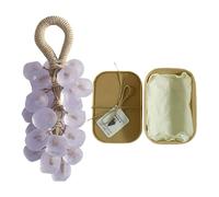 Savon naturel au raisin - Savon hydratant, moussant hydratant, fruit végétal doux, soin de la peau parfumé | Savon de bain rafraîchissant pour le corps, la main, les pieds, le coude