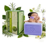 Savon naturel aux extraits végétaux, apaise intensément la peau sans irritation. Régule le sébum, hydrate et nettoie en douceur. Convient au visage, au bain et pour tout le corps. (Lavande)