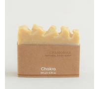 Savon naturel Chakra pour bébé à l'extrait de camomille 120 g | Nettoyant doux et hydratant pour peaux sensibles | Savon cosmétique bio pour bébé