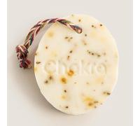 Savon naturel ovale Chakra 200 g - Savon solide naturel à l'écorce de citron et à l'extrait de feuille d'olivier, additifs rajeunissants pour la peau