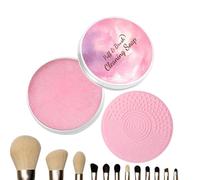 Savon nettoyant pour pinceaux de Baume lavant destiné au blender avec tapis