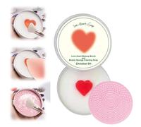 Savon Nettoyant pour Pinceaux de Maquillage | Savon Portable de Nettoyage,Nettoyant À Pinceaux De Maquillage - pour Les Passionnées de Beauté Cosmétique, Femmes, Famille, Maison, Intérieur et Voyage