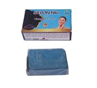 Savon Nila Bleu Naturel - Hydratant et Éclaircissant pour la Peau | Propriétés Antibactériennes et Exfoliantes | 100% Ingrédients Naturels | 100g