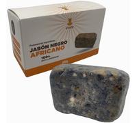 Savon Noir Africain Bio 200gArtisanal Et VéganAméliore La Peau Et Les CheveuxPropriétés Antibactériennes Et ExfoliantesDécoupé Et Emballé À La MainGhana