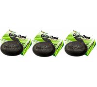 Savon noir africain naturel tropical Dudu Osun 150 g, lot de 3, l'emballage peut varier