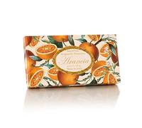 Savon Orange, rectangulaires 3x125g, Savon de Fiorentino italienne, la main avec décoratif gravé