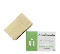 Savon pour l'acné -Savon bio végétalien à l'arbre à thé naturel Savon nettoyant anti- acné à l'acide hyaluronique Combat la graisse, les taches brunes et les points noirs-Savon visage et corps 90Gr