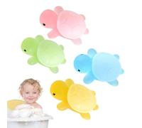 Savon pour - Savon Artisanal en Forme de Tortue de Mer avec Huiles Essentielles, Ingrédients Naturels, Lot de 4 Savons Tortue pour le Bain, Nettoyage et Hydratation des, 6×4×2 cm