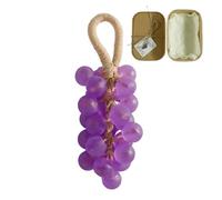 Savon Raisin Fait Main - Décoratif Mains Corps | Cadeau Bain | Nettoyant Naturel Visage Douche Soin Peau Rafraîchissant Bien-être Spa Quotidien Parfum Fruité Beauté