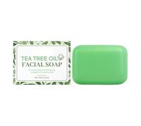 Savon Solide à l'Huile Essentielle d'Arbre à Thé | Naturel, Antifongique & Antibactérien pour la Peau | Lutte contre l'Acné, Mycoses, Odeurs & Démangeaisons | 100g Pour Visage, Corps & Peaux Sensibles