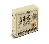Savon Surgras Lait d’Ânesse Bio Nectar d’Abricot - Douceur et Hydratation - Visage et Corps - 100g - Les Petits Soins - Fabriqué en France