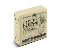 Savon Surgras Lait d’Ânesse Bio Neutre - Sans Parfum - Peaux Sensibles - Visage et Corps - 100g - Les Petits Soins - Fabriqué en France